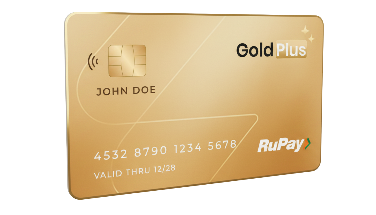 GoldPlus RuPay card