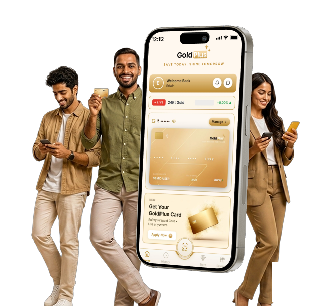 GoldPlus app and customers